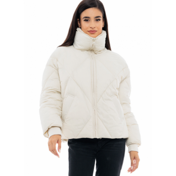 BISTON ΓΥΝΑΙΚΕΙΟ ΜΠΟΥΦΑΝ BOMBER 48-101-048 LIGHT BEIGE