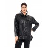 BISTON ΓΥΝΑΙΚΕΙΟ ΜΠΟΥΦΑΝ ΔΕΡΜΑΤΙΝΗ 49-101-021 BLACK