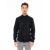 SMART FASHION ΑΝΔΡΙKΟ ΛΙΝΟ ΠΟΥΚΑΜΙΣΟ MAO ΓΙΑΚΑ 49-203-002 BLACK SMART FASHION ΑΝΔΡΙKΟ ΛΙΝΟ ΠΟΥΚΑΜΙΣΟ MAO ΓΙΑΚΑ 49-203-002 BLACK