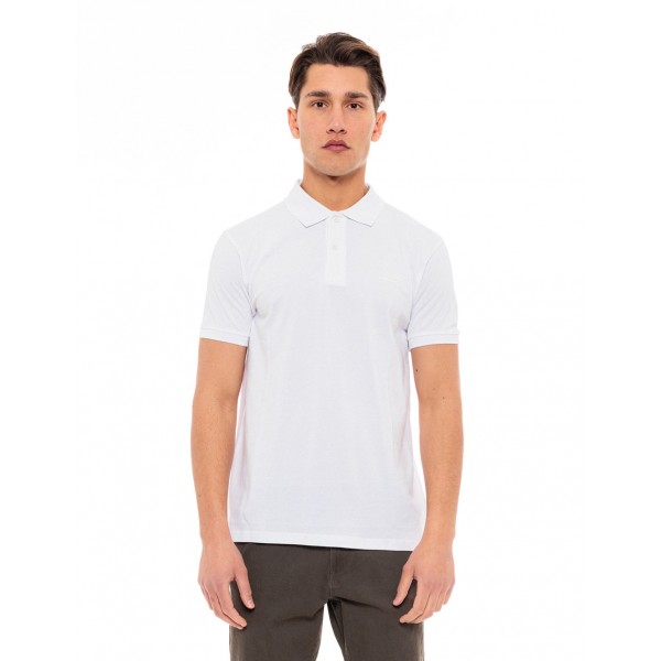 SPLENDID ΚΟΝΤΟΜΑΝΙΚΟ  T-SHIRT POLO  49-206-074 WHITE