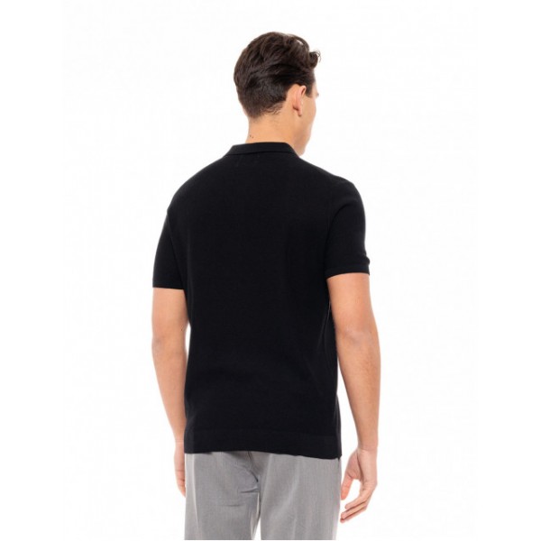 BISTON FASHION ΚΟΝΤΟΜΑΝΙΚΟ T-SHIRT ΠΛΕΚΤΟ POLO 49-206-075 BLACK BISTON FASHION ΚΟΝΤΟΜΑΝΙΚΟ T-SHIRT ΠΛΕΚΤΟ POLO 49-206-075 BLACK