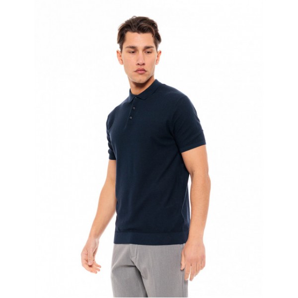 BISTON ΚΟΝΤΟΜΑΝΙΚΟ T-SHIRT ΠΛΕΚΤΟ POLO 49-206-075 NAVY BISTON ΚΟΝΤΟΜΑΝΙΚΟ T-SHIRT ΠΛΕΚΤΟ POLO 49-206-075 NAVY