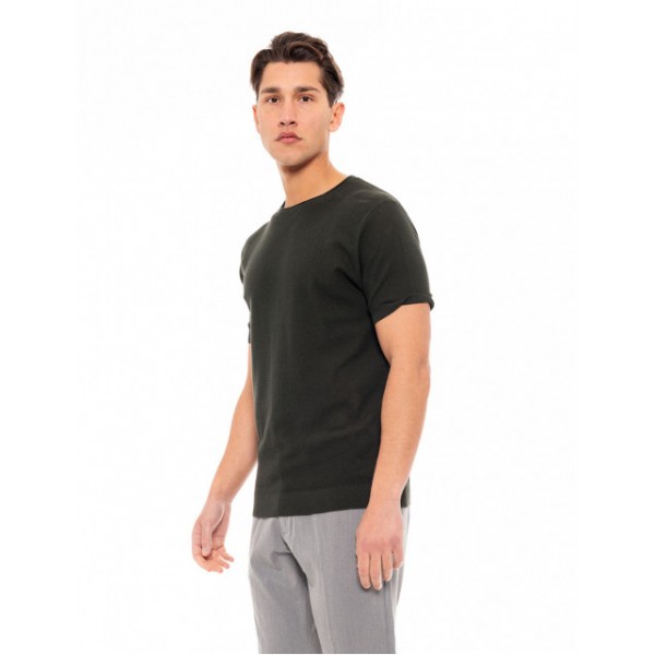 SMART FASHION ΚΟΝΤΟΜΑΝΙΚΟ T-SHIRT ΠΛΕΚΤΟ 49-206-076 GREEN SMART FASHION ΚΟΝΤΟΜΑΝΙΚΟ T-SHIRT ΠΛΕΚΤΟ 49-206-076 GREEN