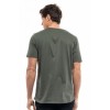 BISTON ΚΟΝΤΟΜΑΝΙΚΟ  T-SHIRT ΜΕ ΤΥΠΩΜΑ 47-206-022 KHAKI