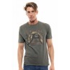 BISTON ΚΟΝΤΟΜΑΝΙΚΟ T-SHIRT ΜΕ ΤΥΠΩΜΑ 47-206-042 KHAKI BISTON ΚΟΝΤΟΜΑΝΙΚΟ T-SHIRT ΜΕ ΤΥΠΩΜΑ 47-206-042 KHAKI