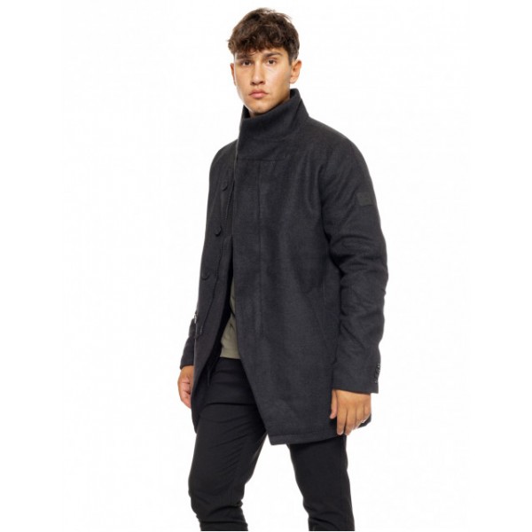 SPLENDID ΑΝΔΡΙΚΟ DEMI ΠΑΛΤΟ 50-201-111 DARK GREY SPLENDID ΑΝΔΡΙΚΟ DEMI ΠΑΛΤΟ 50-201-111 DARK GREY