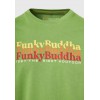 FUNKY BUDDHA ΑΝΔΡΙΚΟ T-SHIRT FBM009-044-04 GRASS GREEN