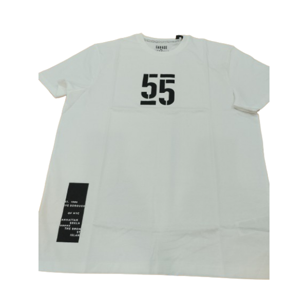 GARAGE 55 ΑΝΔΡΙΚΟ T-SHIRT GAM009-520-04 WHITE
