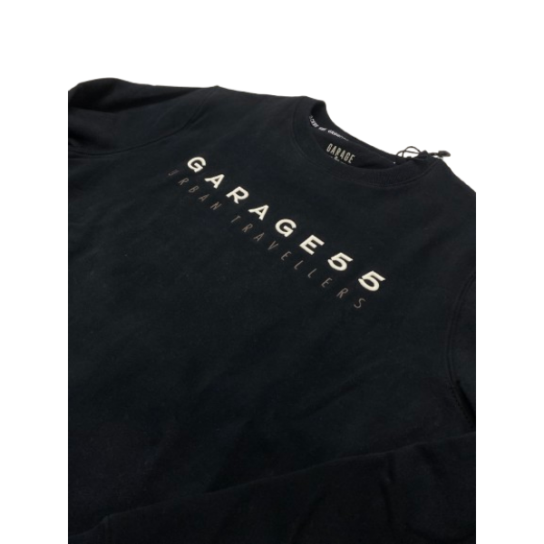GARAGE 55 ΦΟΥΤΕΡ ΜΠΛΟΥΖΑ ΛΑΙΜΟΚΟΨΗ GAM010-504-06 BLACK GARAGE 55 ΦΟΥΤΕΡ ΜΠΛΟΥΖΑ ΛΑΙΜΟΚΟΨΗ GAM010-504-06 BLACK