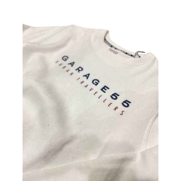 GARAGE 55 ΦΟΥΤΕΡ ΜΠΛΟΥΖΑ ΛΑΙΜΟΚΟΨΗ GAM010-504-06 OFF WHITE GARAGE 55 ΦΟΥΤΕΡ ΜΠΛΟΥΖΑ ΛΑΙΜΟΚΟΨΗ GAM010-504-06 OFF WHITE