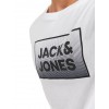 JACK & JONES ΑΝΔΡΙΚΟ  T-SHIRT WHITE 12249331