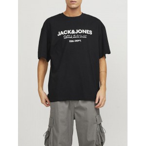 JACK & JONES ΑΝΔΡΙΚΟ  T-SHIRT BLACK 12247782