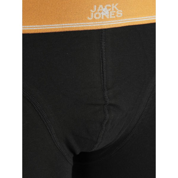 JACK & JONES UNDERWEAR BOXER BLACK LAVENDER  3 PACK 12250217