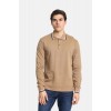 PACO & CO ΑΝΔΡΙΚΟ ΜΑΚΡΥΜΑΝΙΚΟ POLO CAMEL 2481090 PACO & CO ΑΝΔΡΙΚΟ ΜΑΚΡΥΜΑΝΙΚΟ POLO CAMEL 2481090