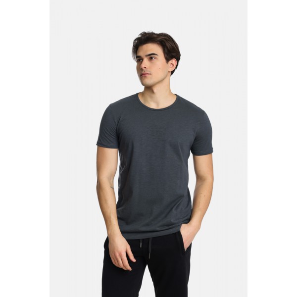 PACO & CO  ΑΝΔΡΙΚΟ T-SHIRT 2431016 ANTHRACITE