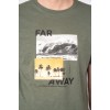 REBASE ΑΝΔΡΙΚΟ T-SHIRT 241-RTS-279 KHAKI REBASE ΑΝΔΡΙΚΟ T-SHIRT 241-RTS-279 KHAKI