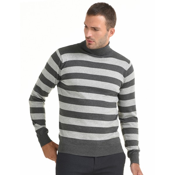Smart fashion ανδρική πλεχτή  μπλούζα