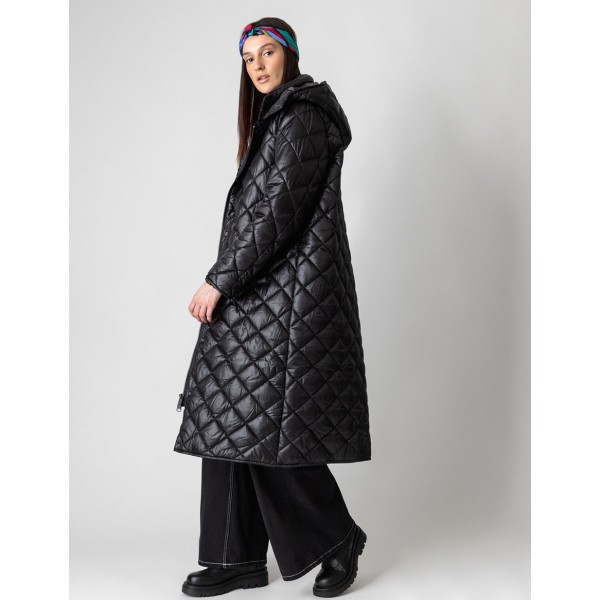 Splendid fashion γυναικείο μακρύ μπουφάν