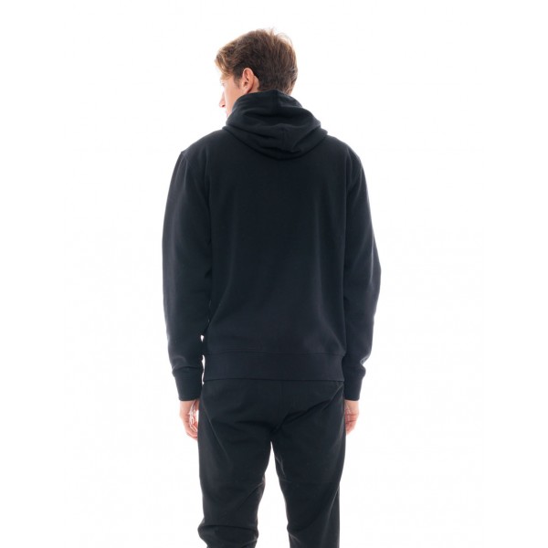 Biston fashion ανδρική φούτερ ζακέτα με τύπωμα και κουκούλα