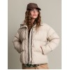 Biston fashion γυναικείο κοντό μπουφάν με γιακά Biston fashion γυναικείο κοντό μπουφάν με γιακά
