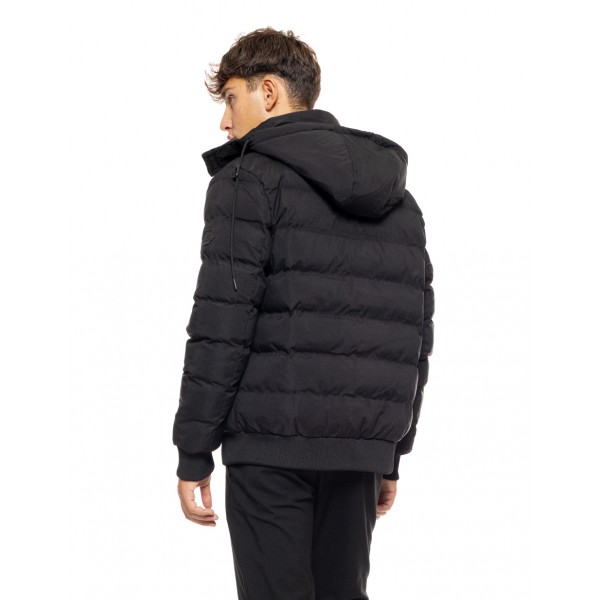 Splendid fashion ανδρικό κοντό bomber μπουφάν με αποσπώμενη κουκούλα Splendid fashion ανδρικό κοντό bomber μπουφάν με αποσπώμενη κουκούλα