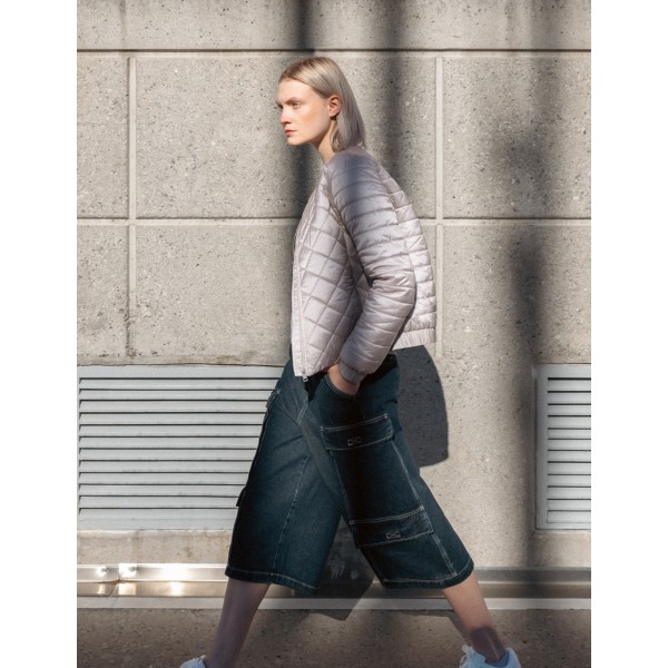 Biston fashion γυναικείο κοντό ultra light μπουφάν Biston fashion γυναικείο κοντό ultra light μπουφάν