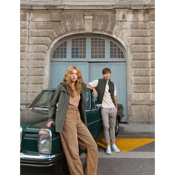 Splendid fashion γυναικείο πανωφόρι με κουκούλα