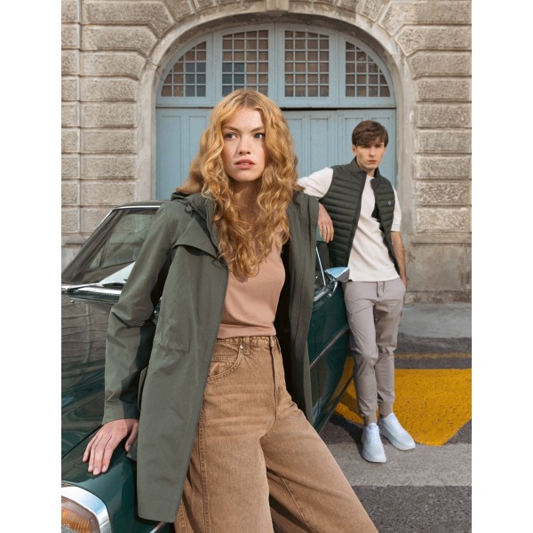 Splendid fashion γυναικείο πανωφόρι με κουκούλα