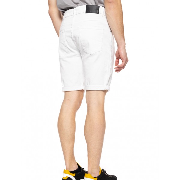 Biston fashion ανδρική 5τσεπη τζιν βερμούδα Biston fashion ανδρική 5τσεπη τζιν βερμούδα