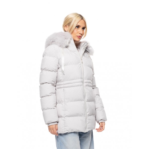 Biston fashion γυναικείο demi μπουφάν με αποσπώμενη κουκούλα Biston fashion γυναικείο demi μπουφάν με αποσπώμενη κουκούλα