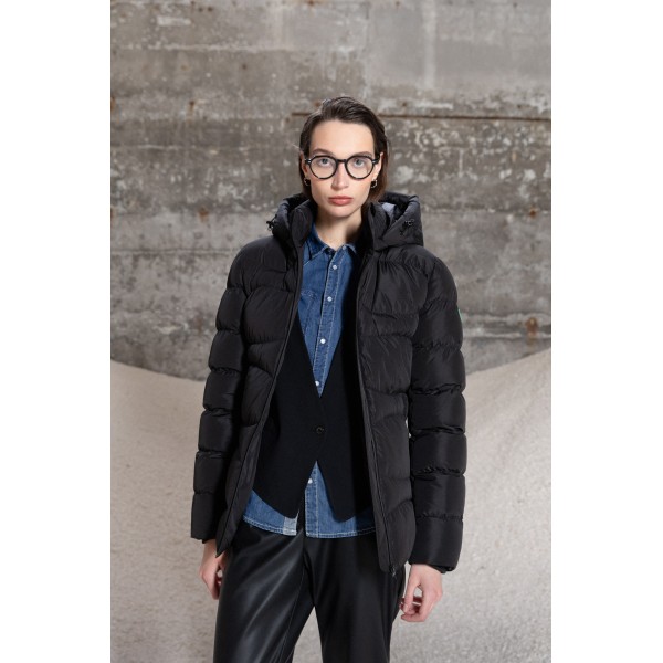 Splendid fashion γυναικείο κοντό μπουφάν με κουκούλα "slimfit" Splendid fashion γυναικείο κοντό μπουφάν με κουκούλα "slimfit"