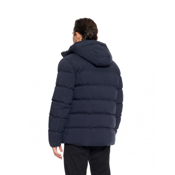 Biston fashion ανδρικό κοντό μπουφάν με αποσπώμενη κουκούλα Biston fashion ανδρικό κοντό μπουφάν με αποσπώμενη κουκούλα