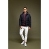 Biston fashion ανδρικό κοντό μπουφάν με αποσπώμενη κουκούλα