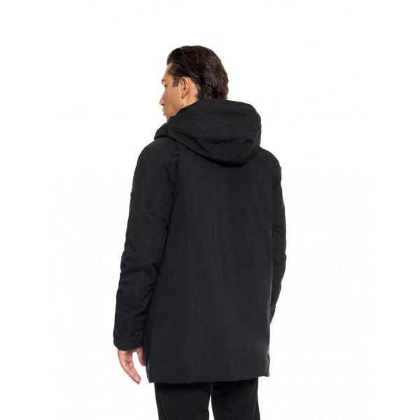 Biston fashion ανδρικό demi μπουφάν με ενσωματωμένη κουκούλα