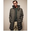 Splendid Ανδρικό μακρυ puffer πανωφόρι με κουκούλα