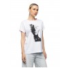 Smart Γυναικείο t-shirt με τύπωμα πρόσωπο Smart Γυναικείο t-shirt με τύπωμα πρόσωπο