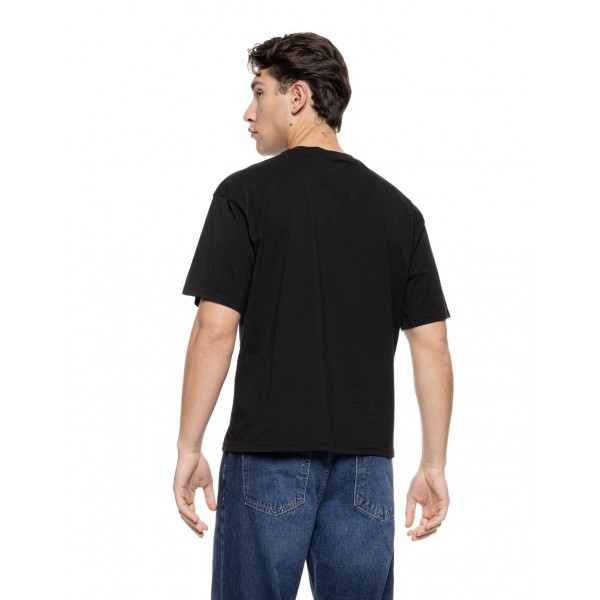 Smart Ανδρικό oversized κοντομάνικο μπλουζάκι Smart Ανδρικό oversized κοντομάνικο μπλουζάκι